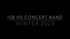 HS Concert Band - Winter Concert 2023