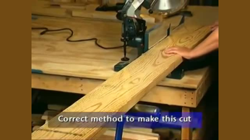 thumbnail of medium Miter Saw safety video