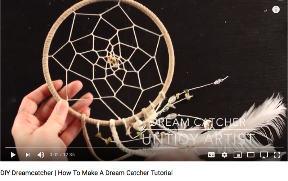 How to dreamcatcher